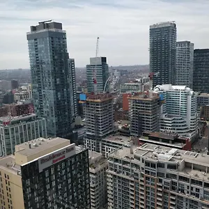 Entertainment District, Downtown - 300 Front 1 Bed 1 Bath, City View , Toronto Canada